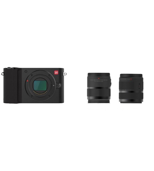 Xiaoyi M1 Mirrorless Double Kit 12-40mm F3.5-5.6 & 42.5mm F1.8 International Version